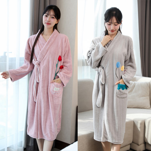 超吸水特柔软真便宜浴袍速干可穿