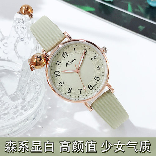 森系小清新手表女初高中学生女孩