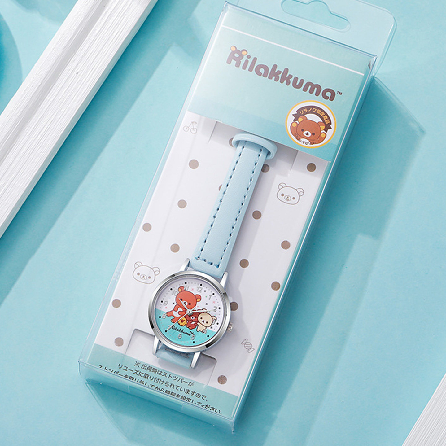 轻松熊儿童手表女孩小学生初中生考试专用2025新款只看时间石英表,手表,国产腕表,淘宝优惠券,粉丝福利购,淘宝优惠卷