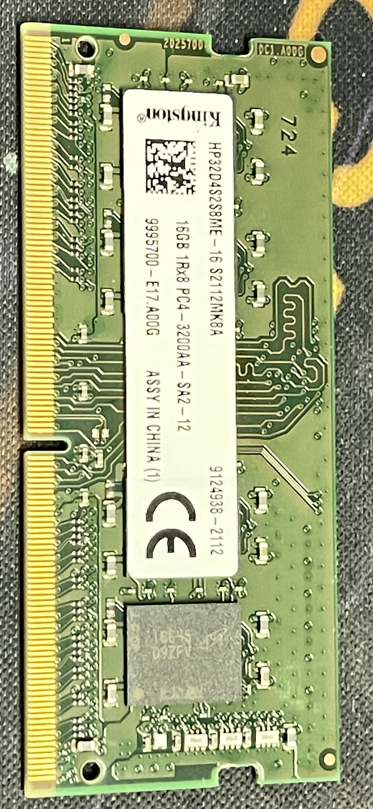 金士顿 16g ddr4 2666 3200笔记本内存  四代笔记本内存 工控内存