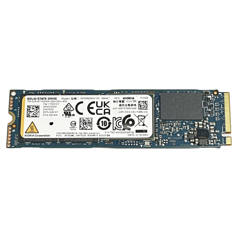 东芝XG8 512G NVME M.2 2280 固态硬盘 PCIE4.0X4  高速512G SSD