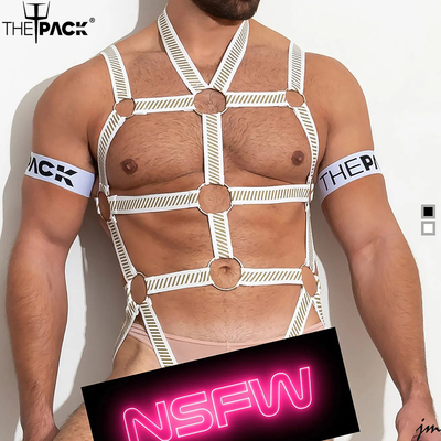 ThePack反光条纹带臂环连体肩带