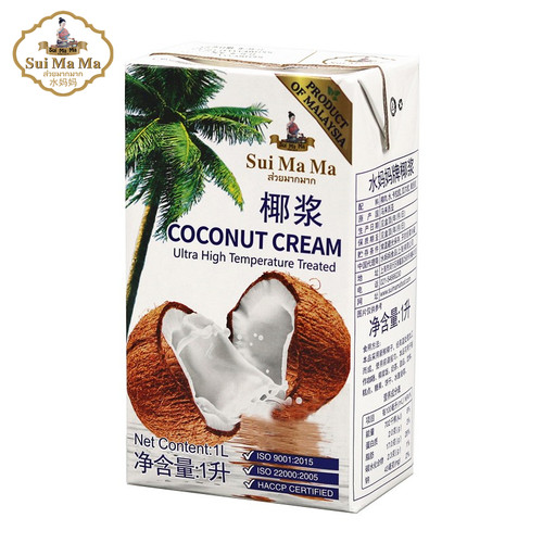 马来西亚进口水妈妈椰浆1l经典