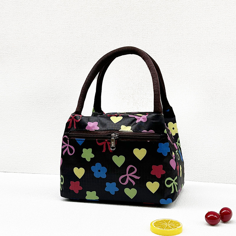 我的妈妈上班手提包防水女士轻便小巧款奶奶拎袋中年人牛津帆布包