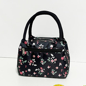 防水女士轻便小巧精致妈咪手提包妈妈袋中老年人上班牛津帆布拎包