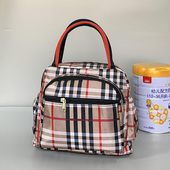 防水加厚女款 手拎牛津布包中年妈妈上班外出帆布多隔层拉链手提包