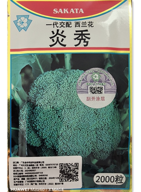 优质杂交西兰花种子耐热高产