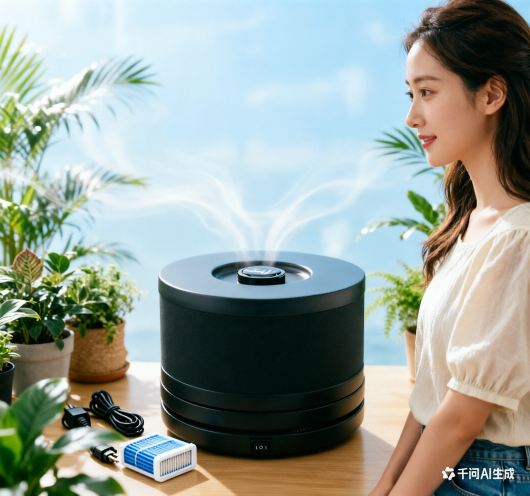 瑞士IQAir空气净化器家用桌面车载两用除甲醛PM2.5二手烟除异味