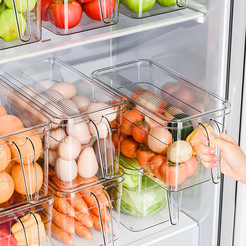 冰箱收纳盒整理盒厨房蔬菜饺子食品级保鲜盒冷冻专用鸡蛋储物盒子,收纳整理,食物收纳盒,淘宝优惠券,粉丝福利购,淘宝优惠卷