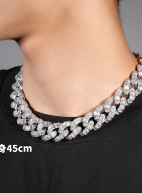 艾志恒Asen同款古巴链JAGMOB镀金