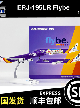 JC WINGS 1:200 ERJ-195LR 弗莱比航空 Flybe G-FBEM LH2294