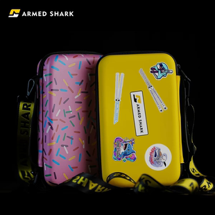 战鲨ARMEDSHARK蝴蝶刀专用收纳包蝴蝶刀斜挎刀包折叠刀收纳包挎包