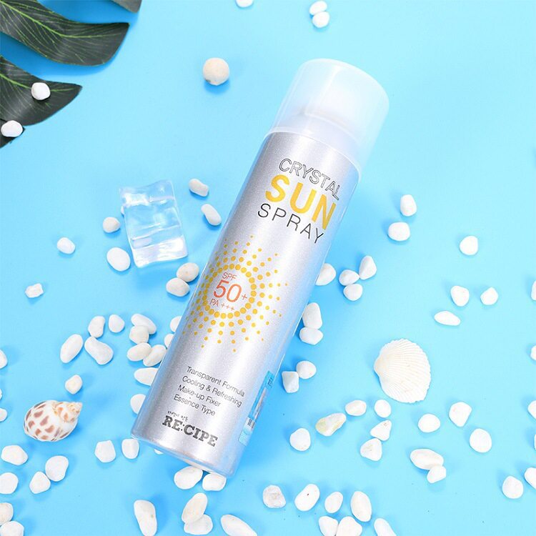 韩国进口玥之秘水晶防晒喷雾180ml 女士户外全身通用 一般贸易