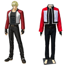 拳皇KOF饿狼传说洛克 霍华德外套游戏Cosplay男服/鞋子假发另购
