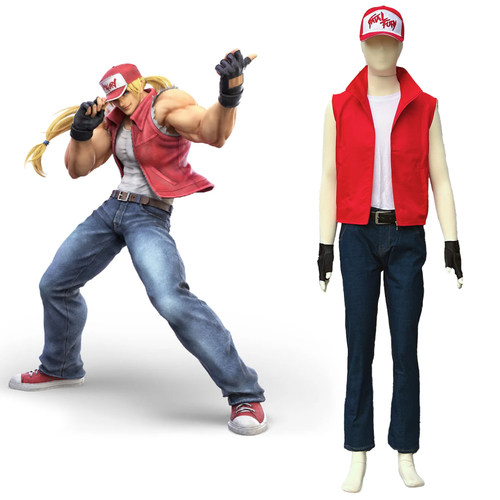 动漫游戏Cosplay男装拳皇KOF特瑞
