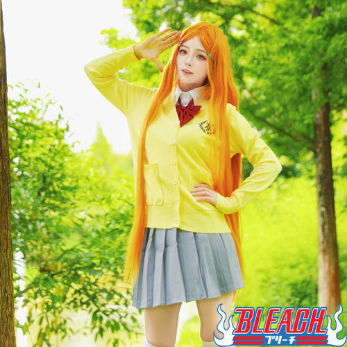 动漫死神井上织姬Cosplay女装