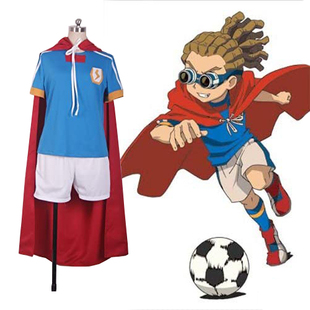 闪电十一人鬼道有人日本队足球服动漫Cosplay男装/鞋子另购