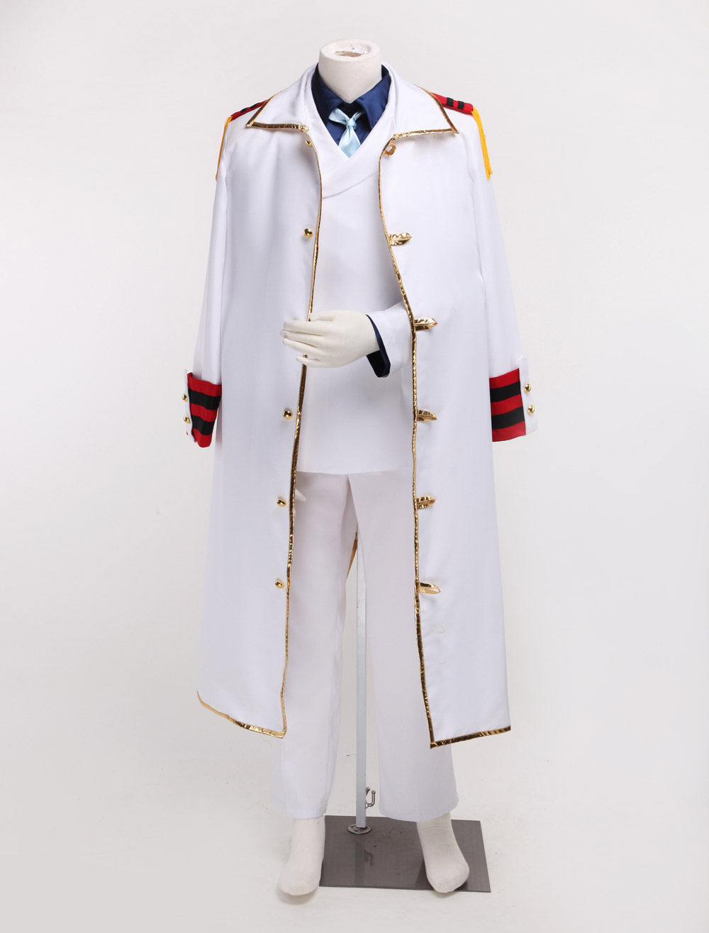 海贼王卡普中将路飞爷爷动漫Cosplay男装