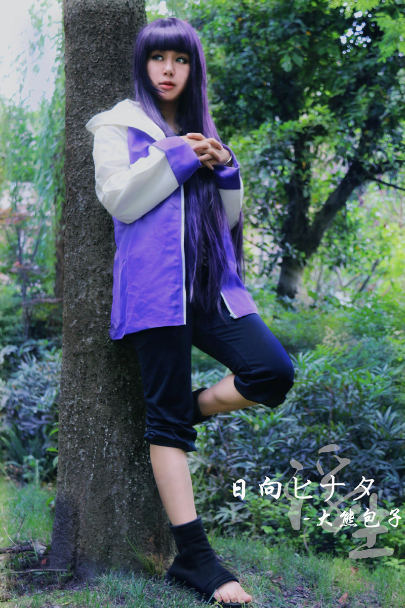 火影忍者疾风传日向雏田装动漫Cosplay女装/假发/鞋子/套装现货