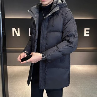 凡客诚品官方正品雷军同款2024冬季新款中长款羽绒服男潮牌休闲百