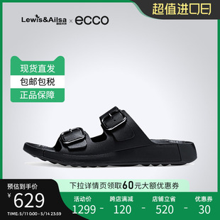 舒适凉拖鞋 Ecco爱步男鞋 新款 沙滩凉鞋 2024春季 外穿500934海外现货