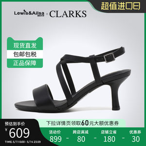 clarks其乐女鞋细高跟时装凉鞋