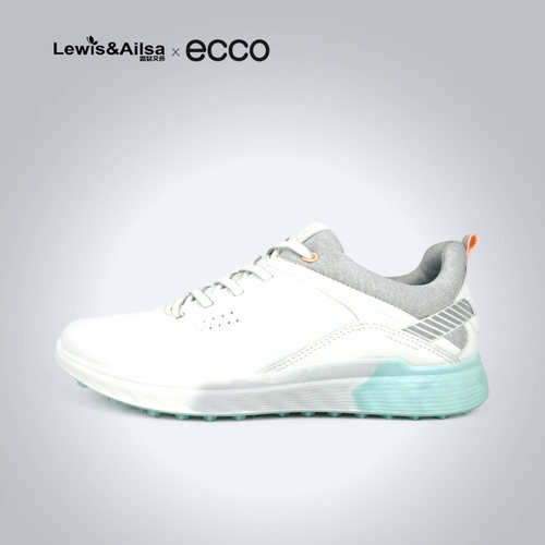 爱步高尔夫球鞋女鞋Ecco休闲