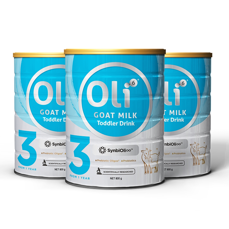 oli6/颖睿亲和乳元羊奶粉3段3罐