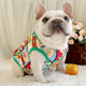 法斗衣服春秋款 狗狗背心棉卡通巴哥犬斗牛犬胖狗卡通可爱