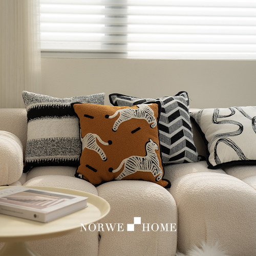 NORWE抱枕套PP棉枕芯高级感靠垫