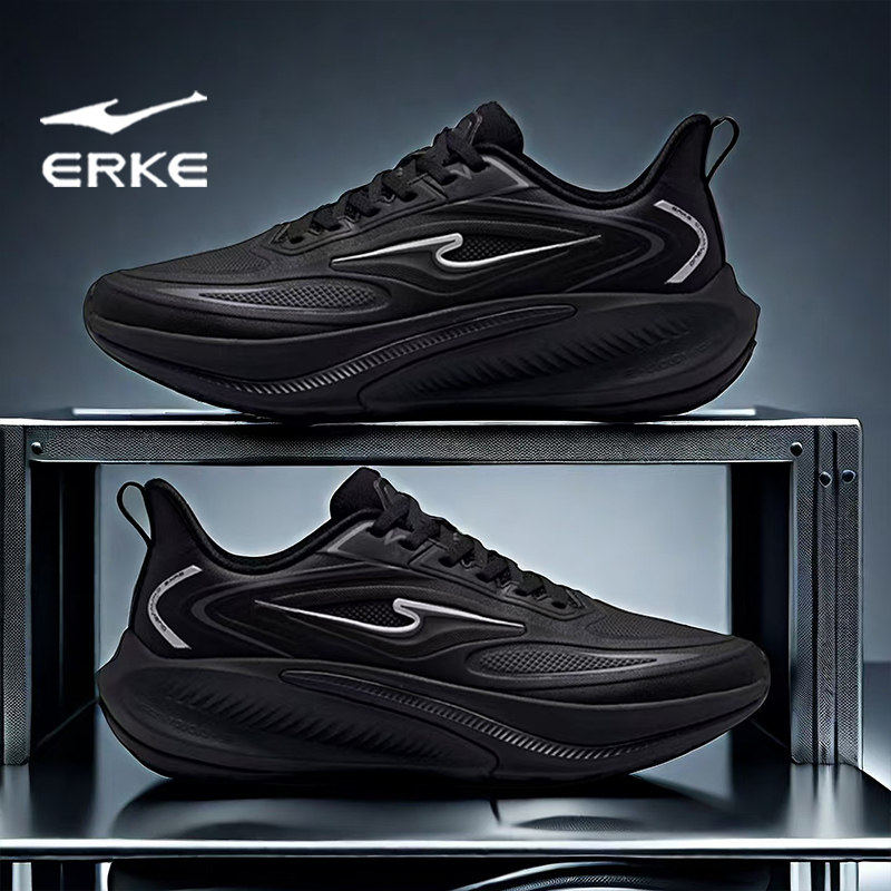 鸿星尔克男鞋2025秋冬新款皮面耐磨运动鞋男士全掌橡胶防滑休闲鞋,运动鞋new,运动休闲鞋,淘宝优惠券,粉丝福利购,淘宝优惠卷