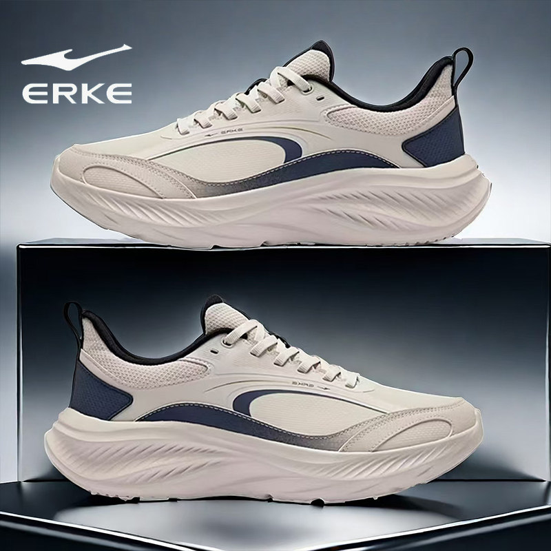 鸿星尔克男鞋皮面防水耐磨运动鞋2025冬季新款男士软底轻便休闲鞋,运动鞋new,运动休闲鞋,淘宝优惠券,粉丝福利购,淘宝优惠卷