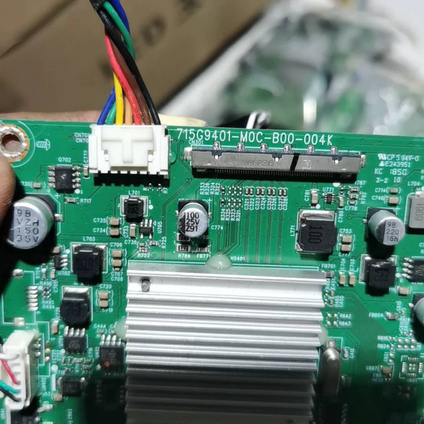 可维修显示器驱动板型号715G9401-M0C-B00-004K，议价 - 实物图