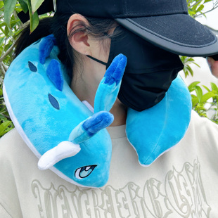 疾旋鼬U型枕U形枕颈枕玩偶公仔毛绒玩具幻兽周边帕鲁疾旋鼬周边