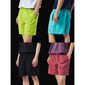 夏日彩色速干变包尼龙短裤 MOUNTAINFEVER 拉链口袋 斜拼结构