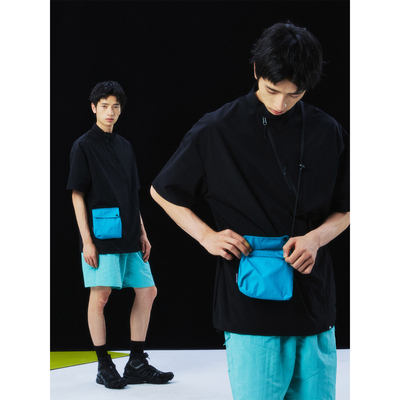 吸湿排汗微弹速干可拆卸小高领