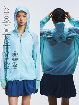 高山热UPF50+收纳变包防晒外套