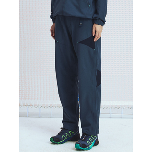 拼布软壳长裤 MOUNTAINFEVER 户外徒步 透气蜂巢格 AW25