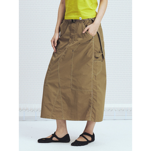 AW25耐磨尼龙 双膝工装 十袋 伐木 半身裙 明线 MOUNTAINFEVER