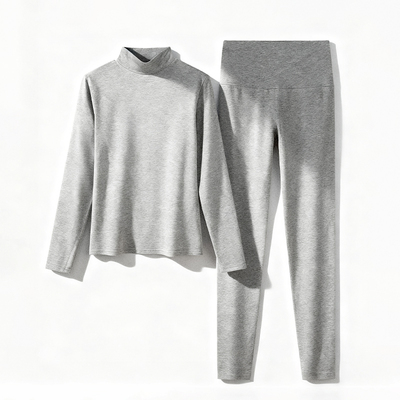 200g秋衣秋裤套装女士纯棉保暖内衣半高领女款爆款全棉2025新款