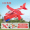 Plus size catapult aircraft gun - red+1 random aircraft+1 random kite