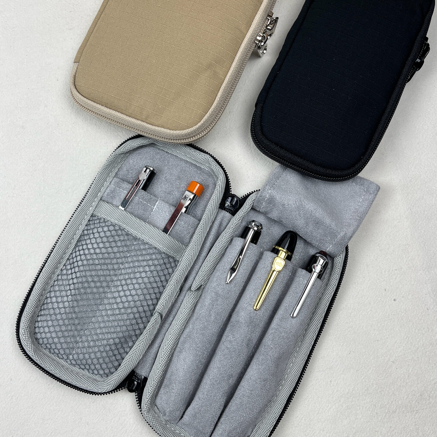 布邑手作钢笔收纳拉链笔袋