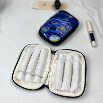 布邑适用KAWECO钢笔Sailor写乐 mini短钢笔保护套便携迷你笔袋