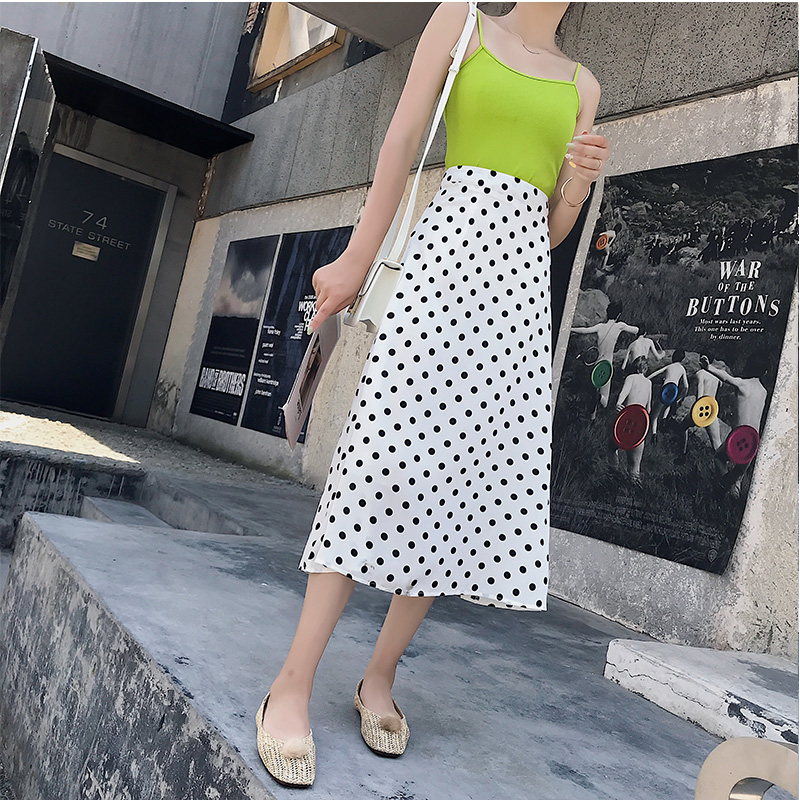 new pattern Half skirt Wave skirt Large mm Chiffon Paige Mid length version a word 200 Pounds was thin dressin the Women's clothing/Boutique , Skirts  category - from Buy2taobao.com to provide professional Taobao agent buy service