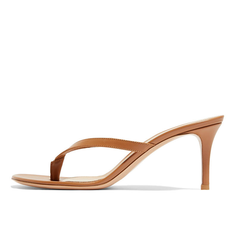 新款欧美外贸女鞋原单下单现做女士大码人字夹趾拖电商货源厂