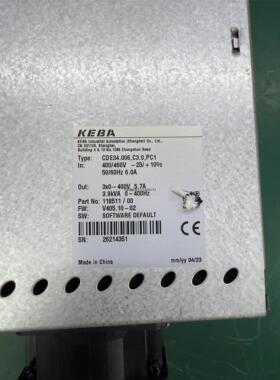询价CDE34.006.C3.0.PC1路斯特KEBA驱动器库存询价没用过的，询价
