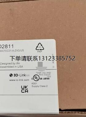询价IFM易福门TD2811感测器全新原装正品