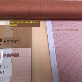 透明坐标纸硫酸纸不透明计算纸绘图副本网格纸网格纸10张4开A0A1A