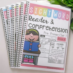 words高频词阅读理解reading comprehension 小学sight 有声护眼款