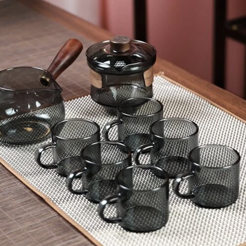瑞恬玻璃茶具套装高端